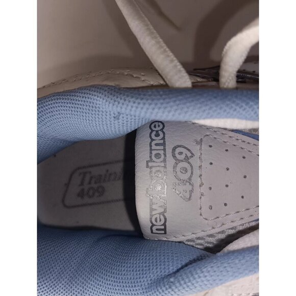 New Balance Shoes Womens 10 B 409 Athletic Running Sneakers WX409WL White Blue - Picture 9 of 12